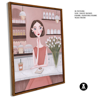 Artwork in Floating Frame