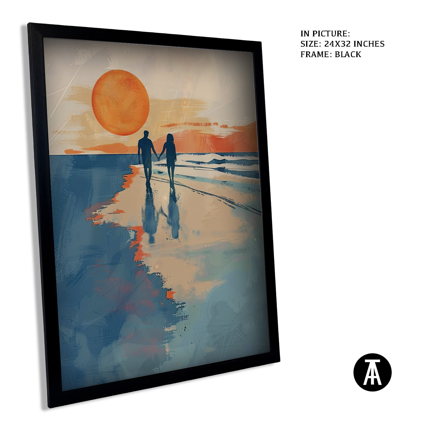 Artwork in Black Frame