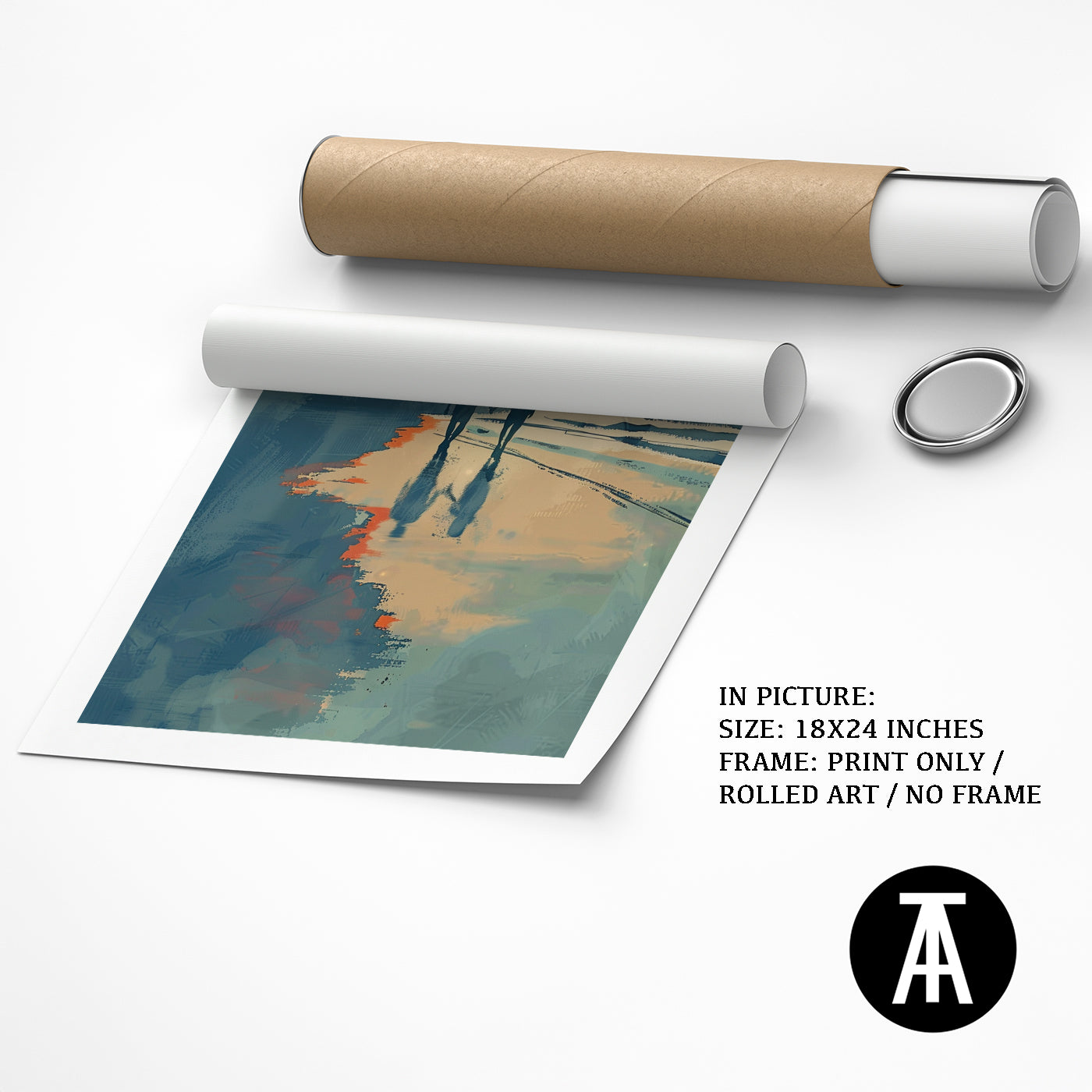 Artwork as Print Only or Rolled Art
