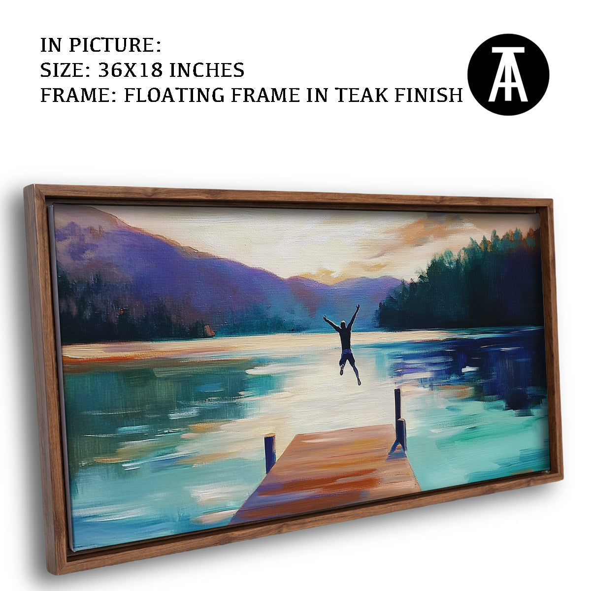 Artwork in Floating Frame