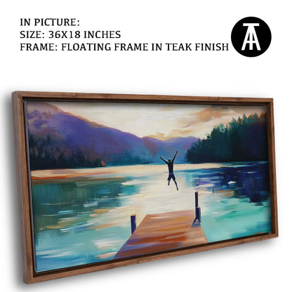 Artwork in Floating Frame