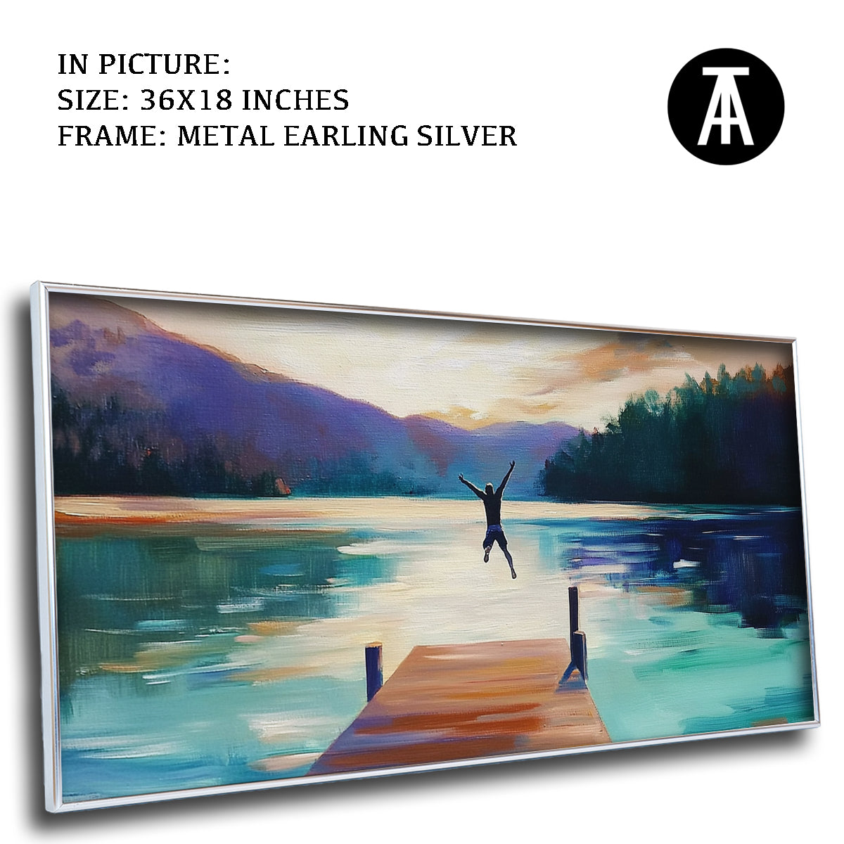 Artwork in Black Frame