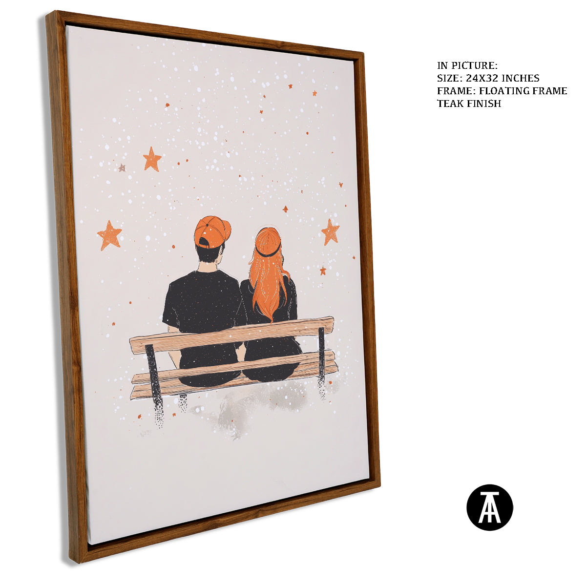 Artwork in Floating Frame