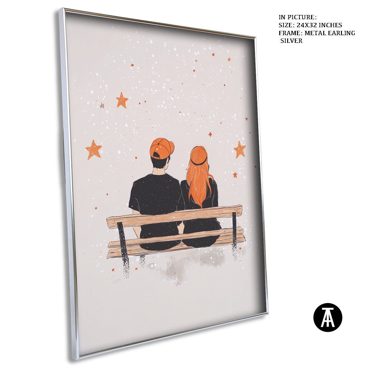 Artwork in Black Frame