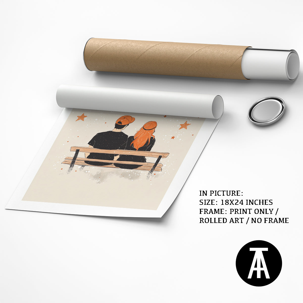 Artwork as Print Only or Rolled Art