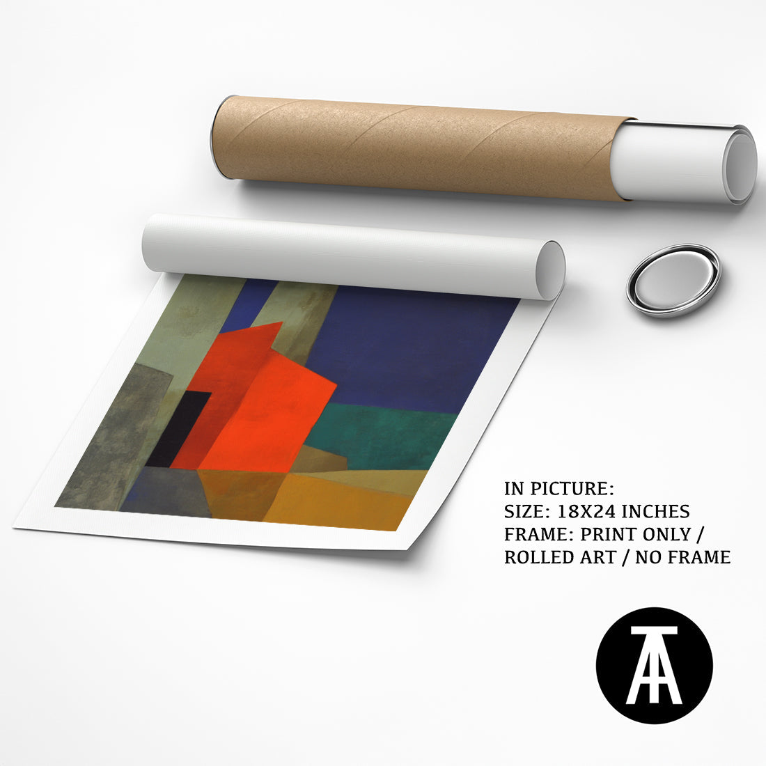 Artwork as Print Only or Rolled Art