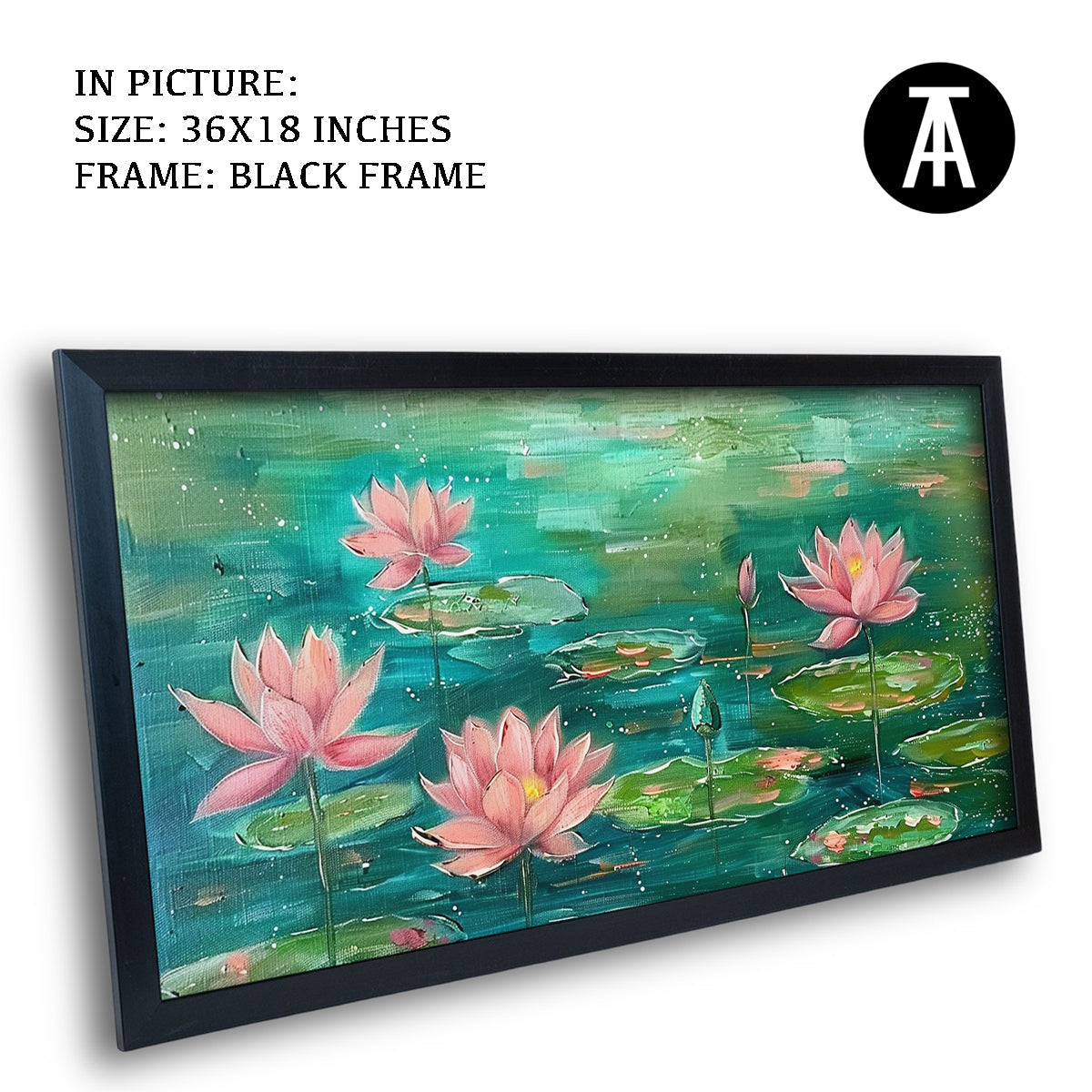 Artwork in Metal Earling Silver Frame