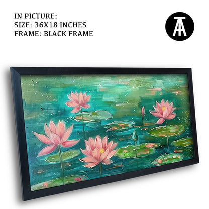 Artwork in Metal Earling Silver Frame