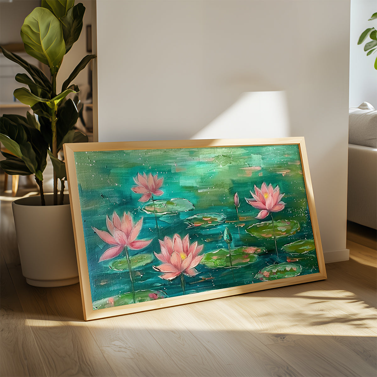 Limited Edition Painting in a Lifestyle Setting
