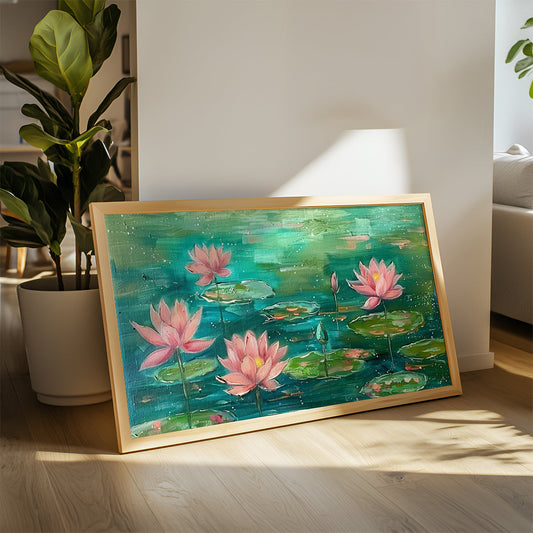 Limited Edition Painting in a Lifestyle Setting