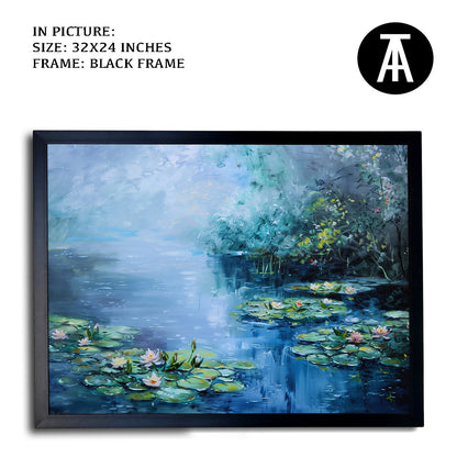 Artwork in Metal Earling Silver Frame