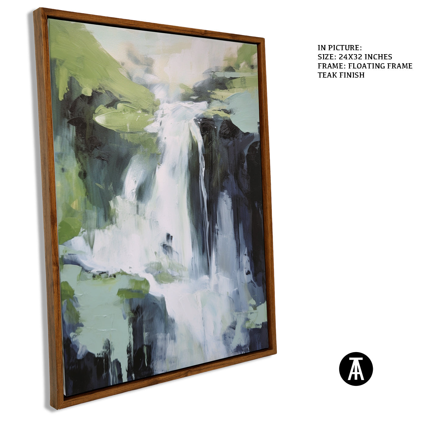 Artwork in Floating Frame