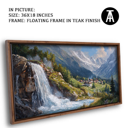 Artwork in Floating Frame
