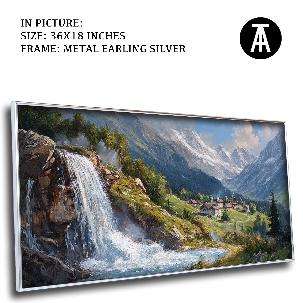 Artwork in Black Frame