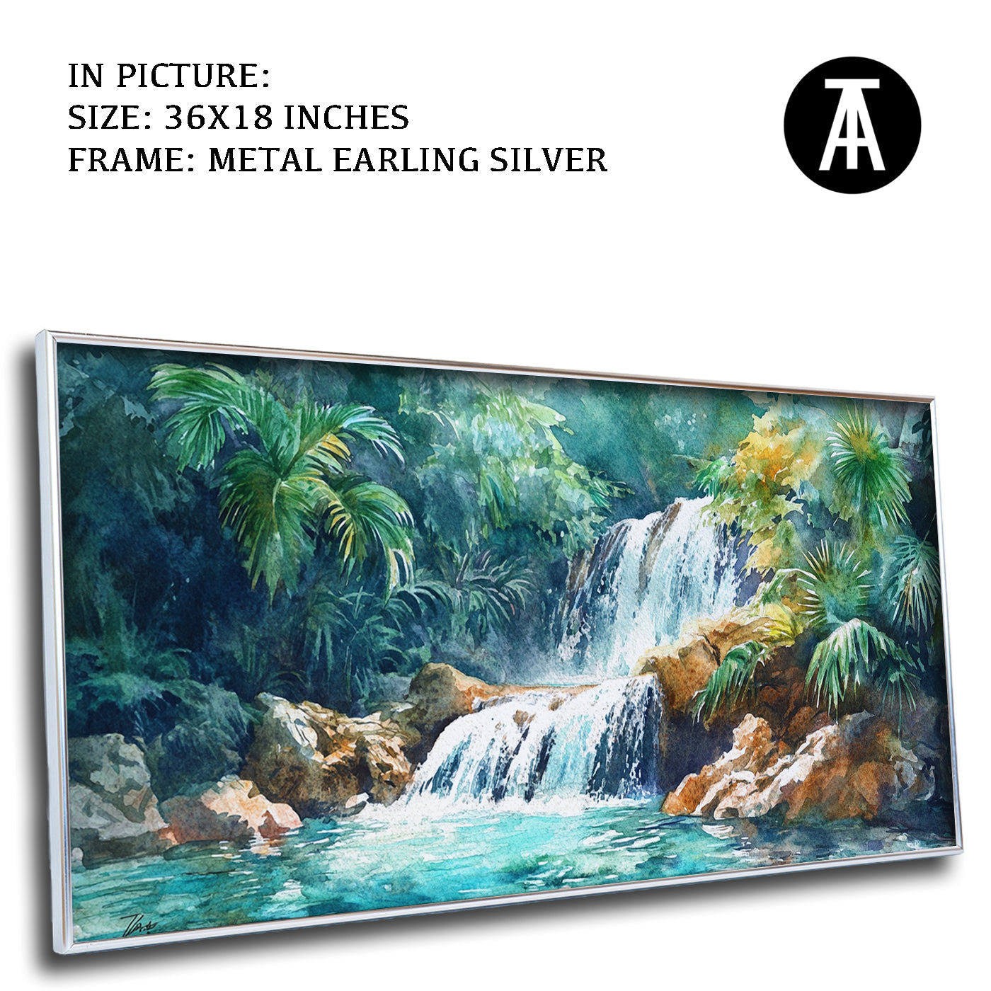 Artwork in Black Frame