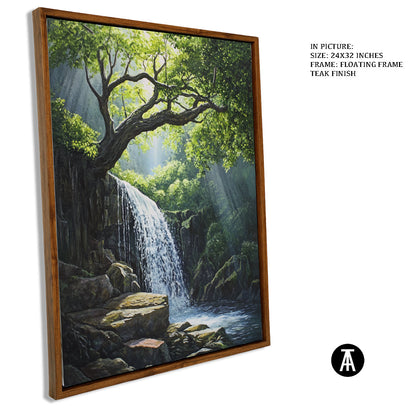 Artwork in Floating Frame