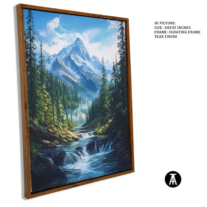 Artwork in Floating Frame