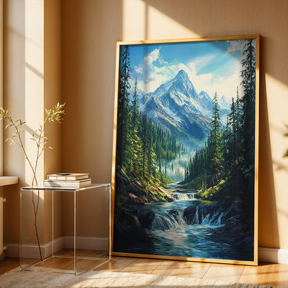 Indian Painting in a Lifestyle Setting
