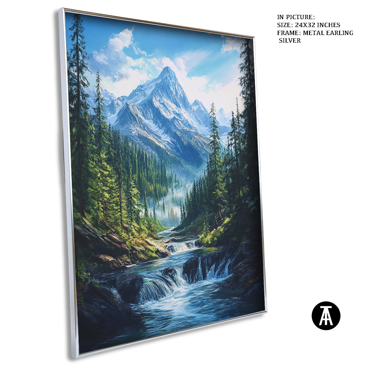Artwork in Black Frame