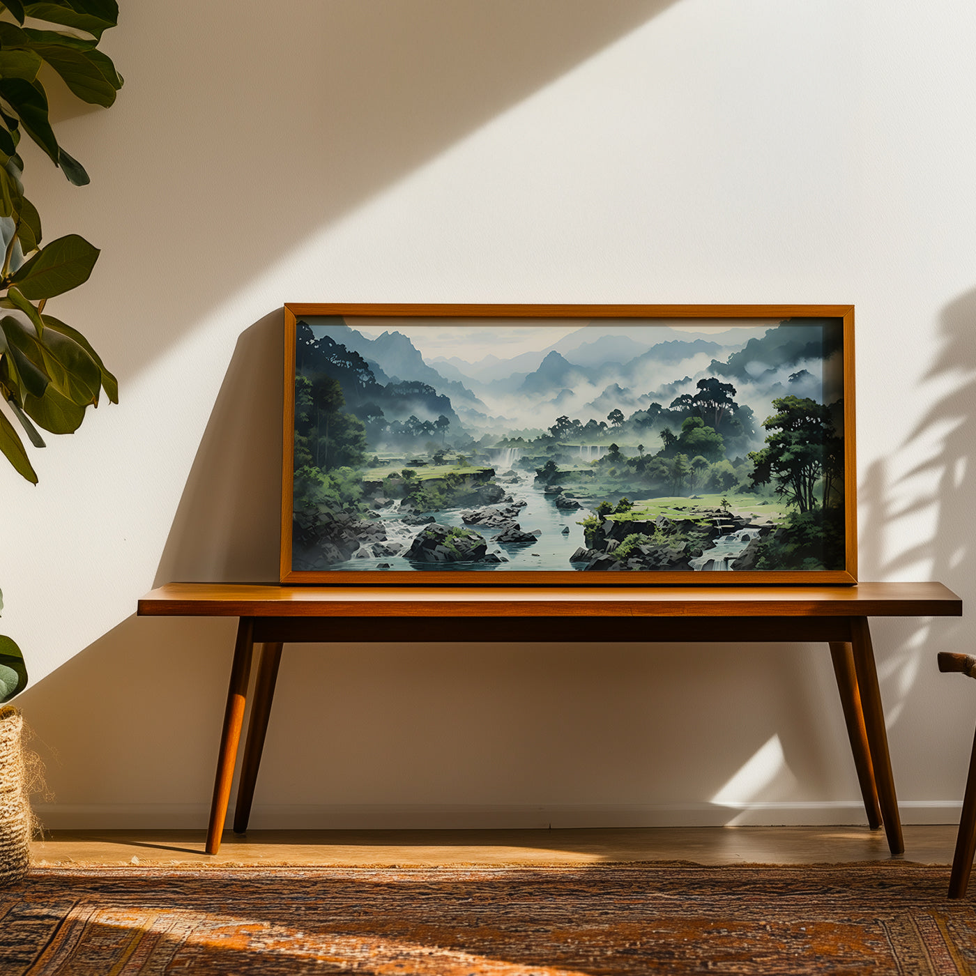 Indian Artwork in a Lifestyle Setting