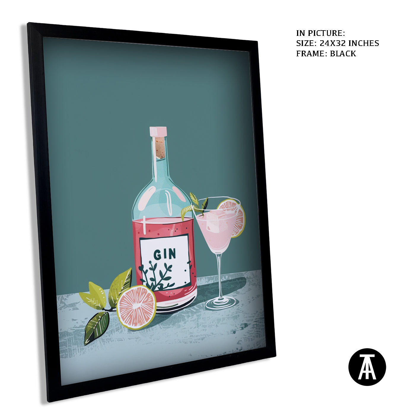 Artwork in Black Frame