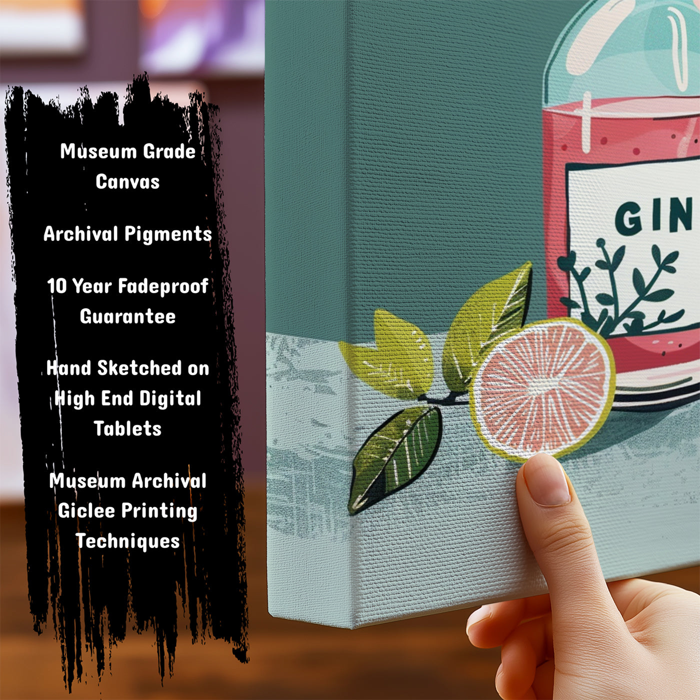 Information about Boho Art Canvas Art Print