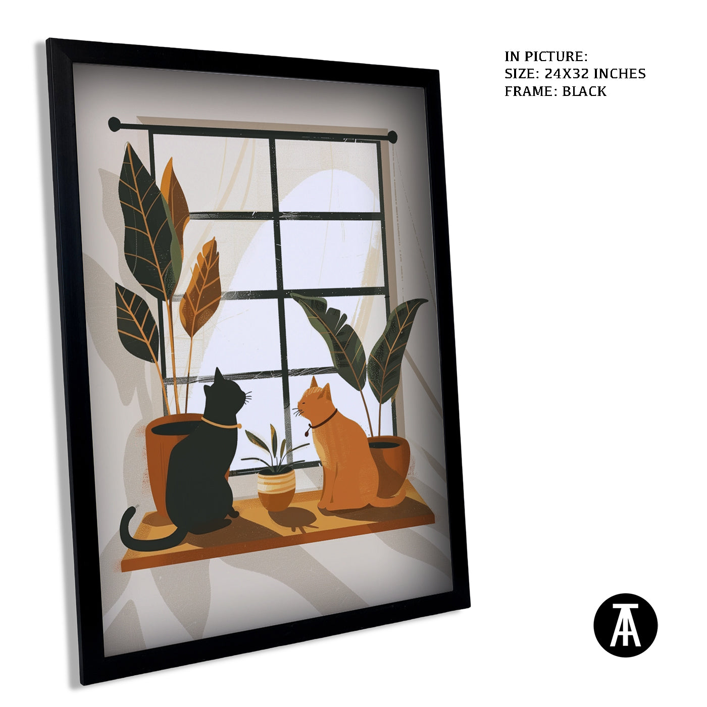 Artwork in Black Frame