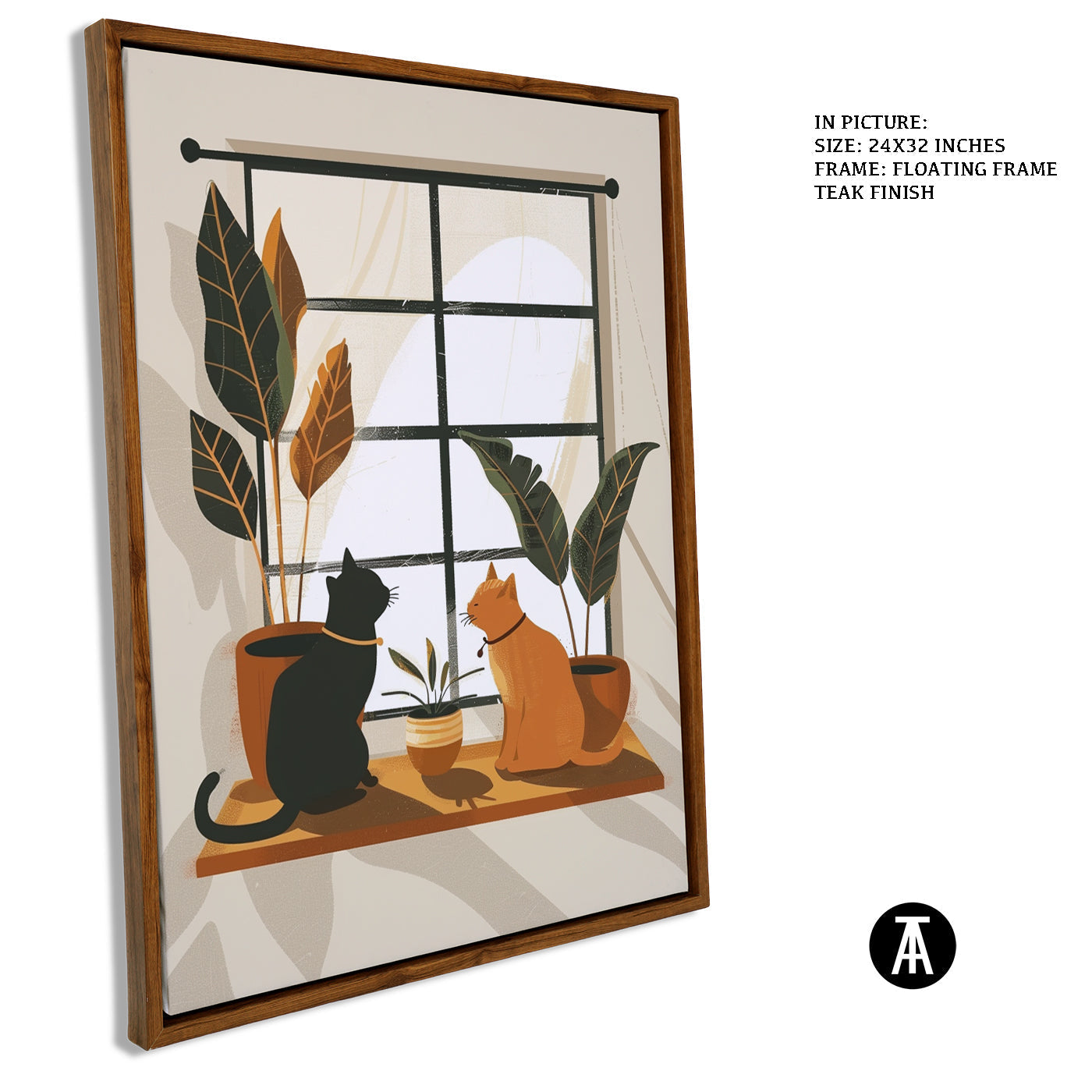 Artwork in Floating Frame