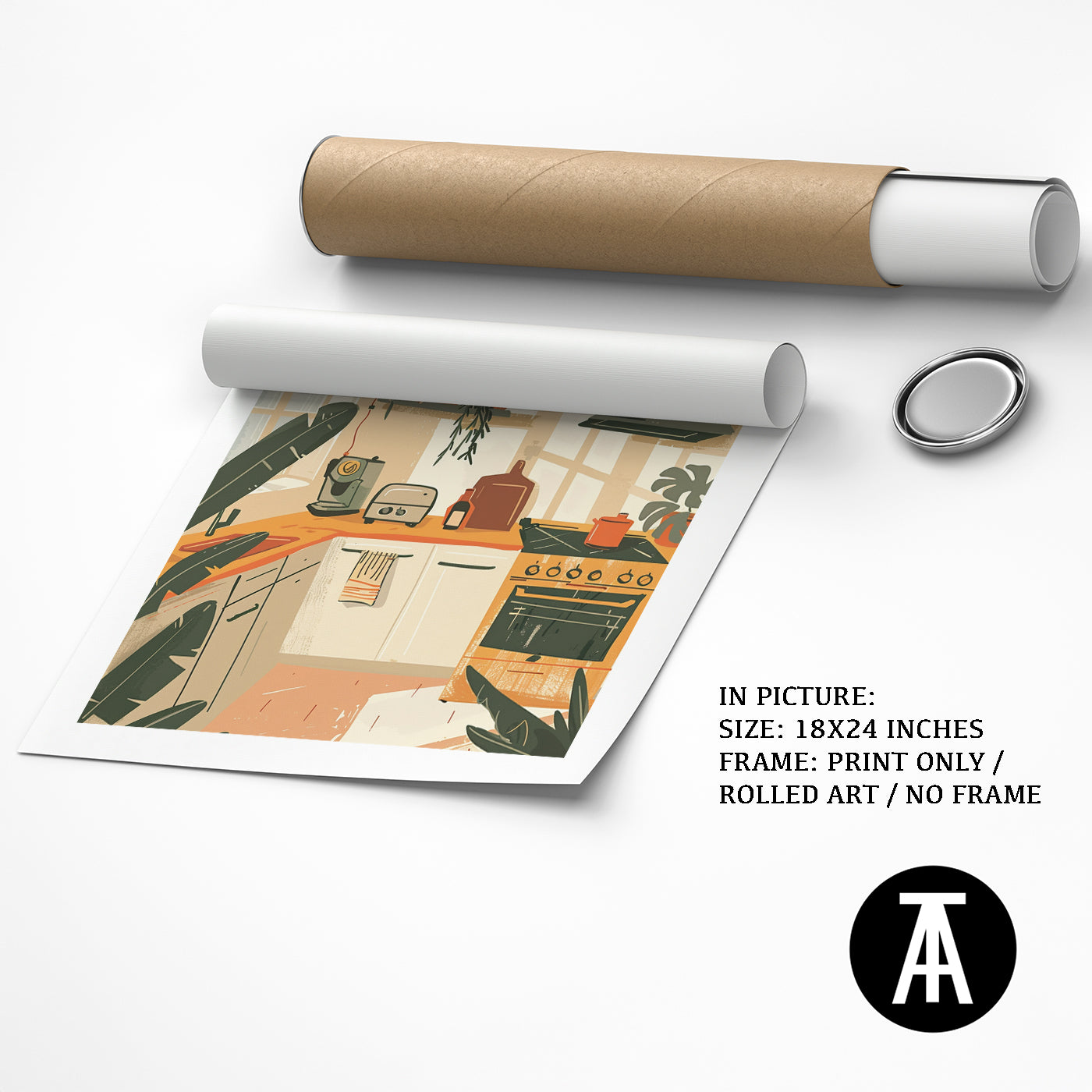 Artwork as Print Only or Rolled Art