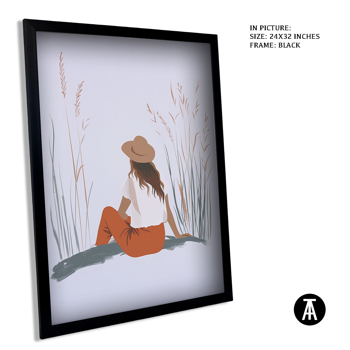 Artwork in Black Frame