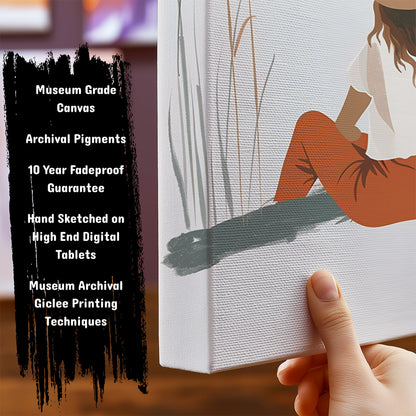 Information about Boho Art Canvas Art Print