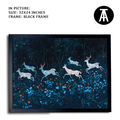 Artwork in Metal Earling Silver Frame