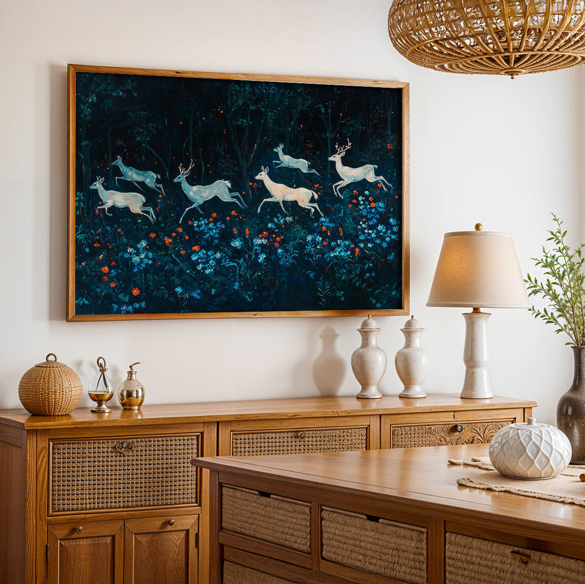 Limited Edition Painting in a Lifestyle Setting