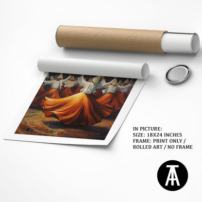 Artwork as Print Only or Rolled Art