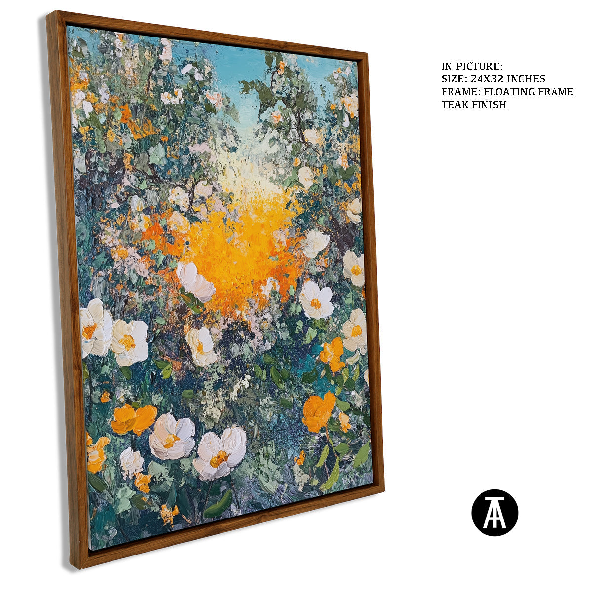Artwork in Floating Frame