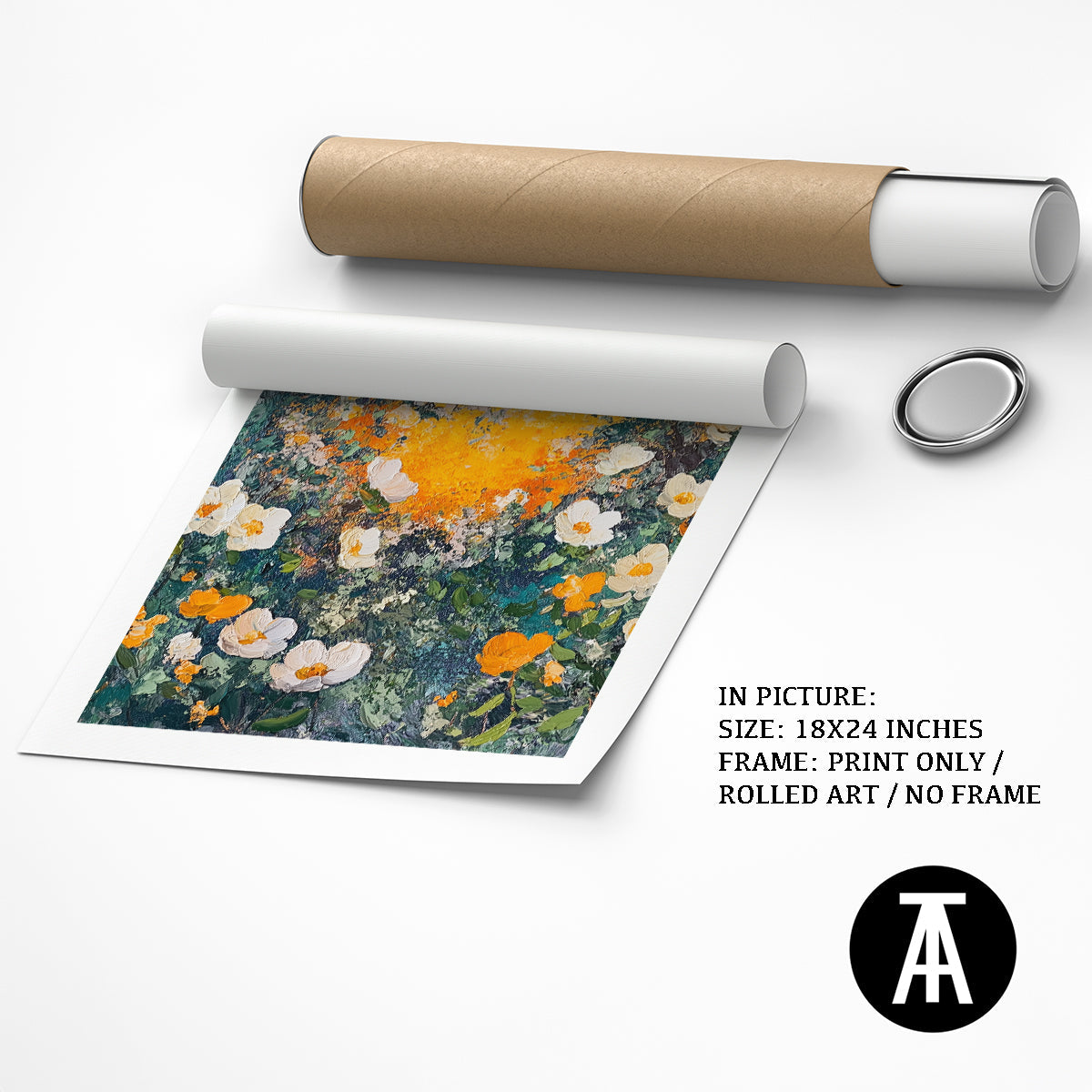 Artwork as Print Only or Rolled Art