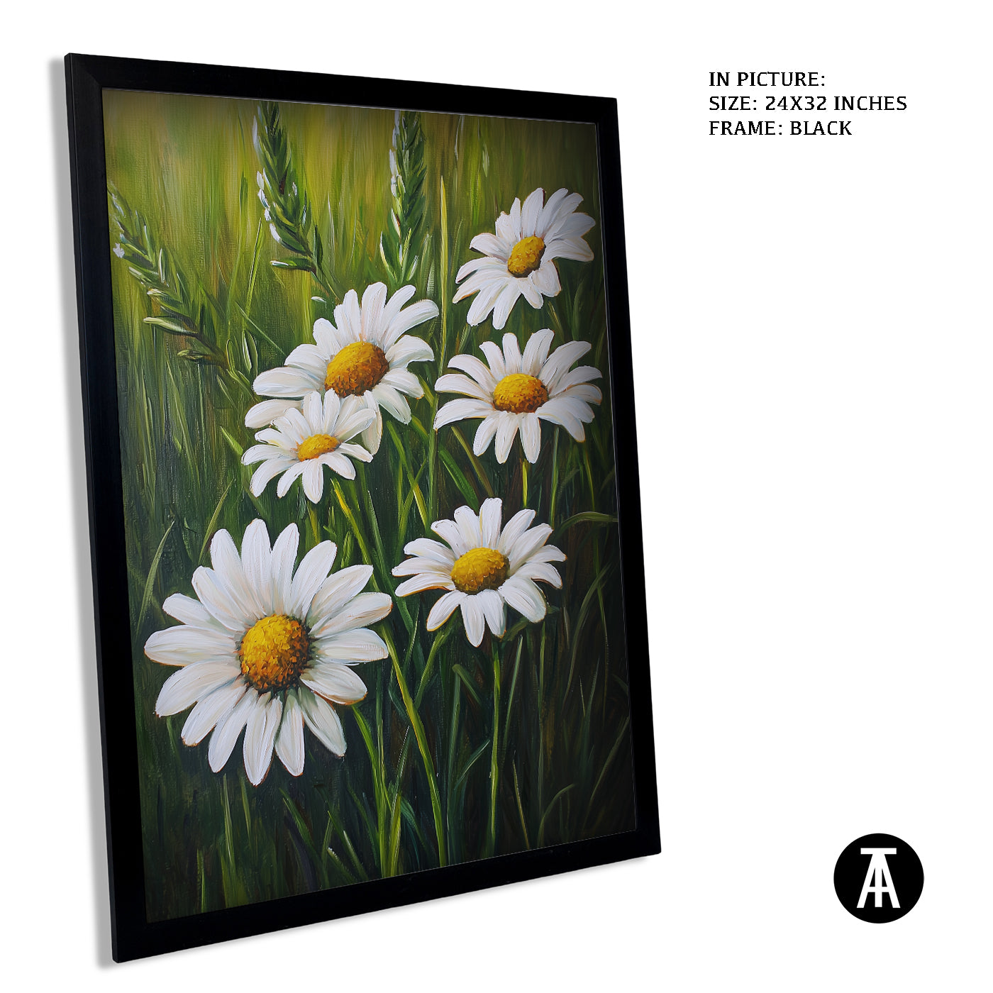 Artwork in Metal Earling Silver Frame