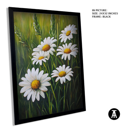 Artwork in Metal Earling Silver Frame