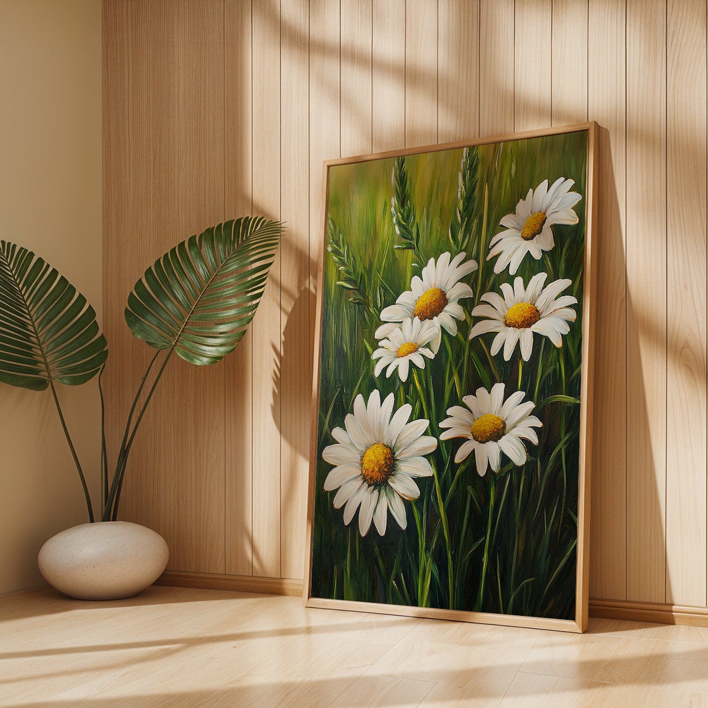 Floral Painting in a Lifestyle Setting