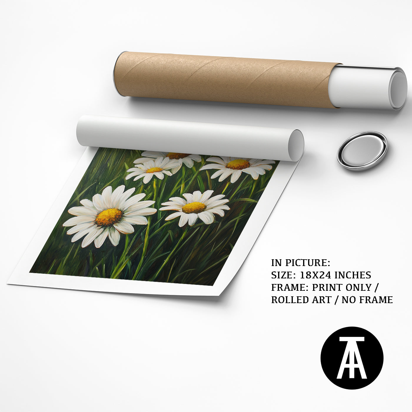 Artwork as Print Only or Rolled Art