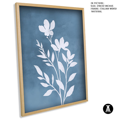 Sample Artwork in Italian Wood Framing Natural