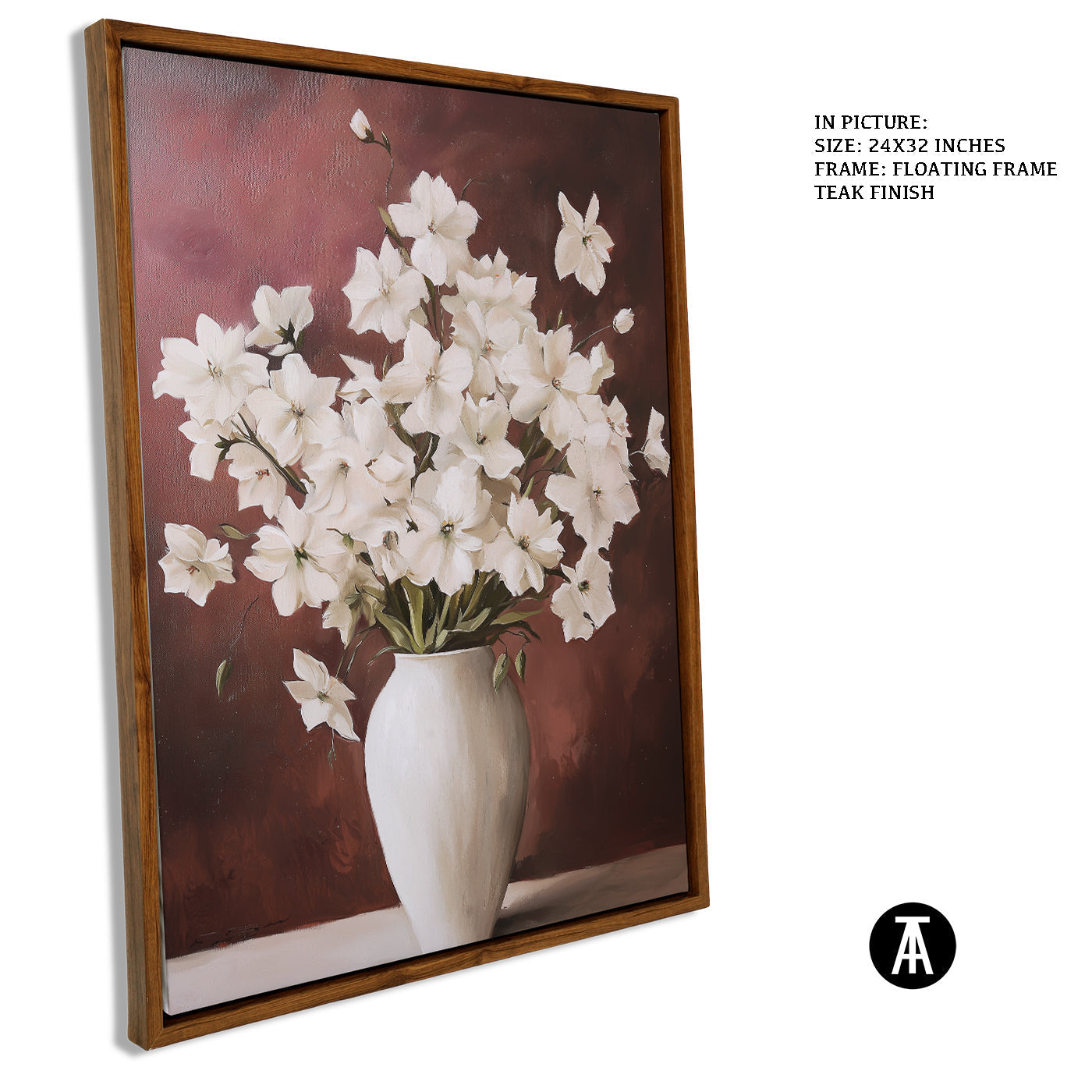Artwork in Floating Frame