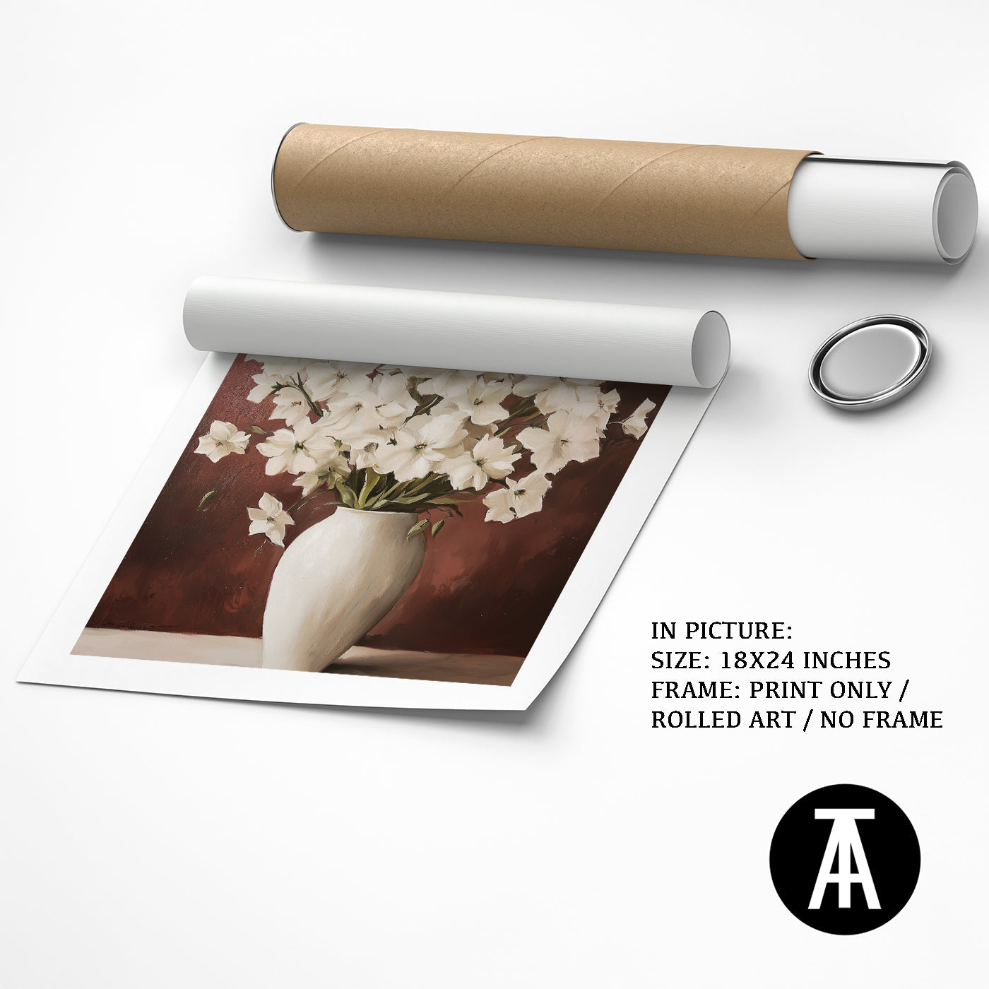 Artwork as Print Only or Rolled Art