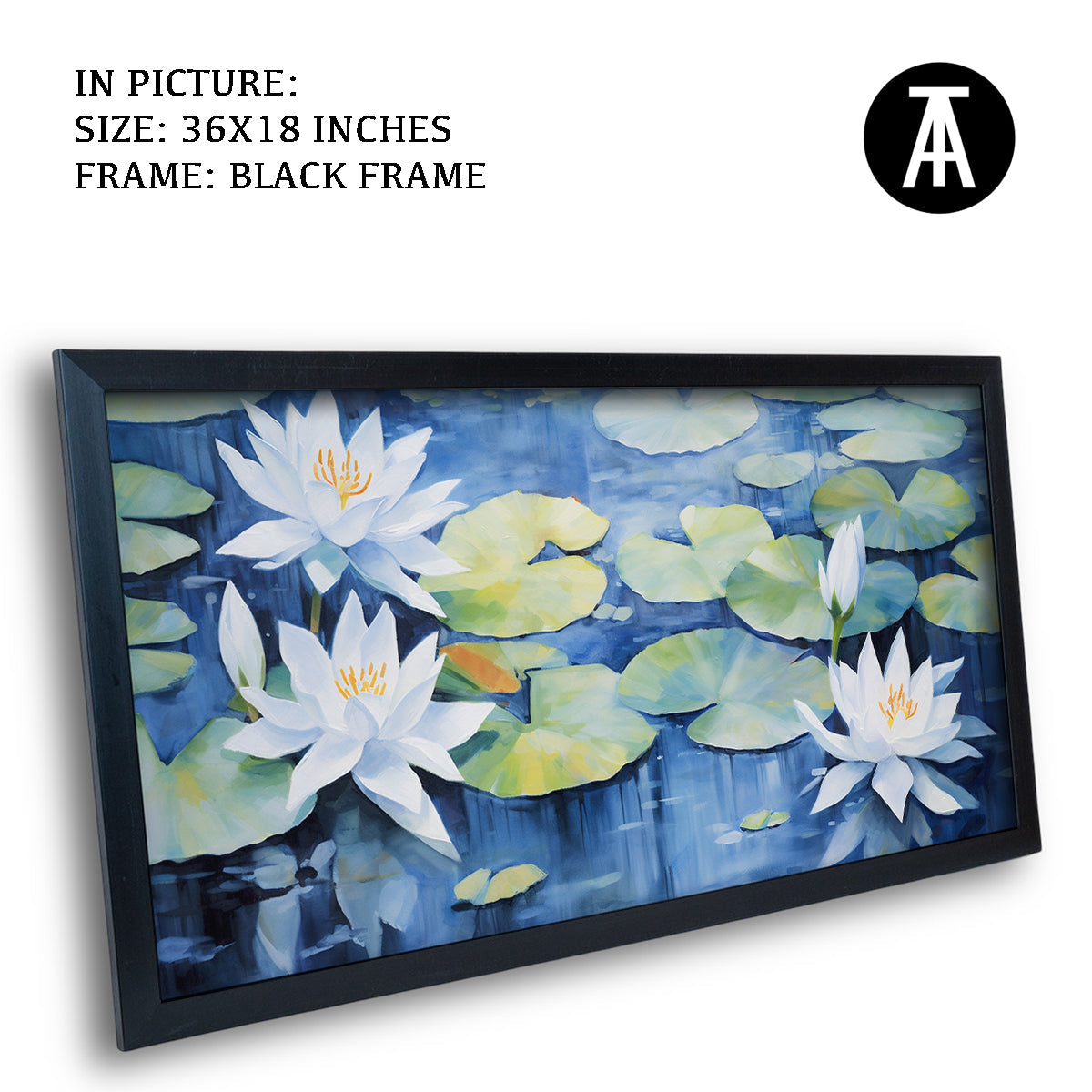 Artwork in Metal Earling Silver Frame