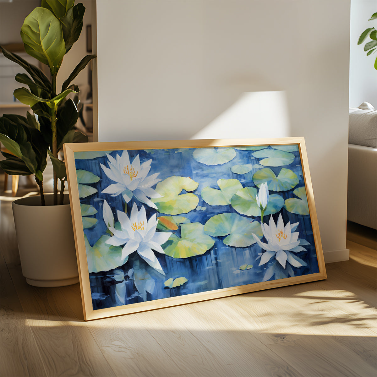 Limited Edition Painting in a Lifestyle Setting