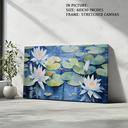 Artwork in Natural Wood Frame
