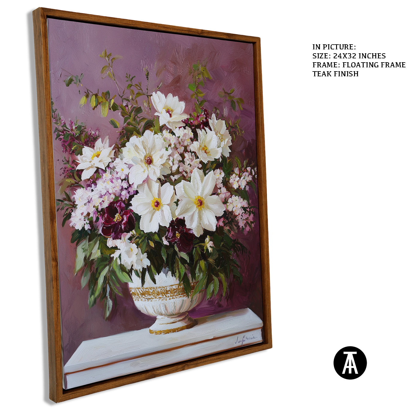 Artwork in Floating Frame