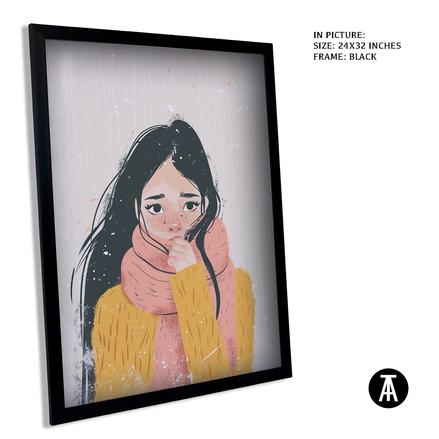 Artwork in Black Frame