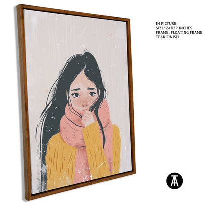 Artwork in Floating Frame