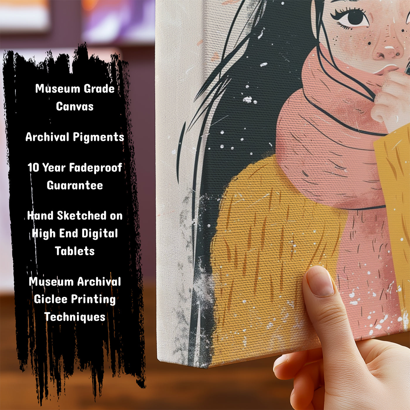 Information about Boho Art Canvas Art Print